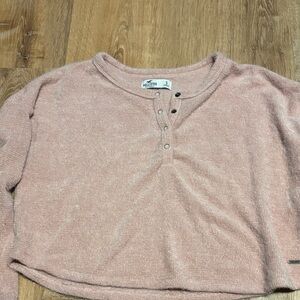 Hollister Women's Blush Pink Sweater